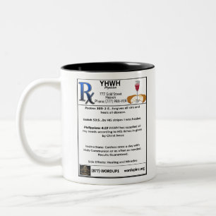 Rx-YHWH Two-Tone Coffee Mug