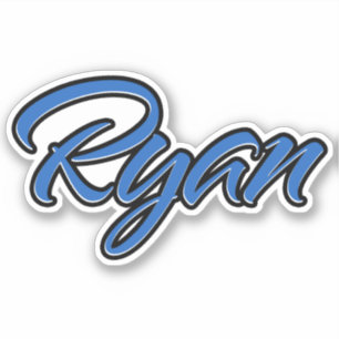 Ryan Blue Autocollants Sticker Stickerset