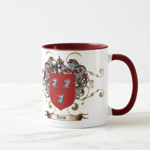 Ryan Coat of Arms Mug