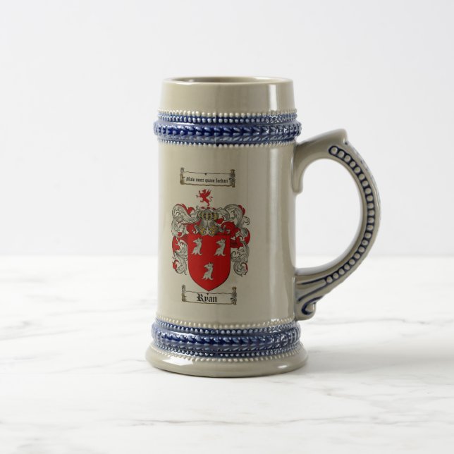 Ryan Coat of Arms Stein (Right)