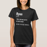 Ryan Definition Funny First Name Humour Nickname
