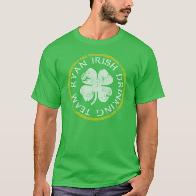 Ryan Irish Drinking Team T-Shirt (Front)