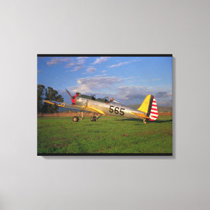 Ryan, PT-22, WWII_Classic Aviation Canvas Print