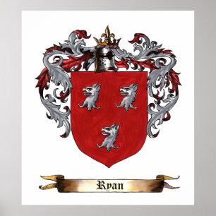 Ryan Shield of Arms Poster