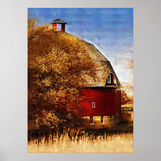 Ryan's Round Barn Poster