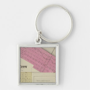 Ryansville, Ford City, Spearville, Kansas Keychain