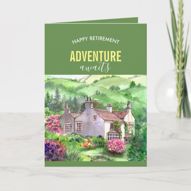 Rydal Mount, William Wordsworth Home Card (Front)