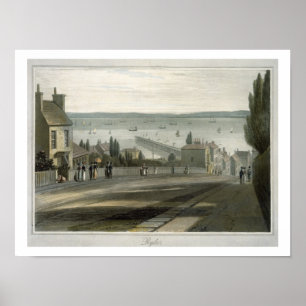Ryde, from 'A Voyage Around Great Britain Undertak Poster