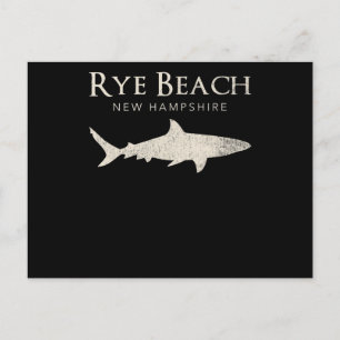 Rye Beach New Hampshire - Shark Lover Gifts Postcard