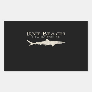 Rye Beach New Hampshire - Shark Lover Gifts Sticker