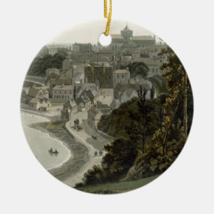 Rye, East Sussex, from 'A Voyage Around Great Brit Ceramic Ornament