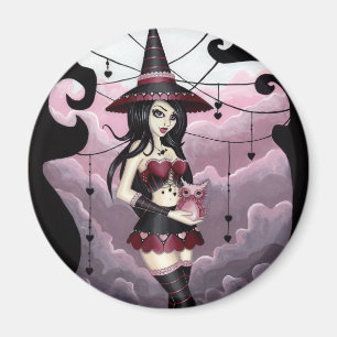 Ryla - Valentine's Day Witch Magnet