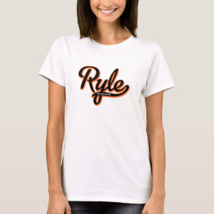 Ryle Raiders Script Baby Doll T T-Shirt