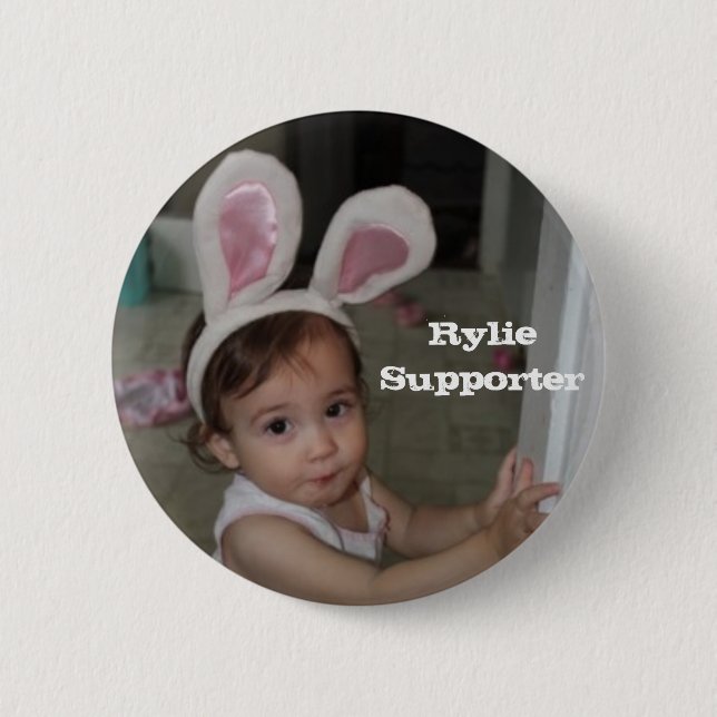 Rylie Supporter 2 Inch Round Button (Front)