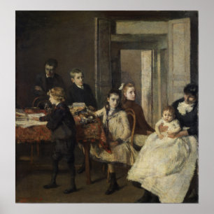 Rysselberghe - The Children 1885 Poster