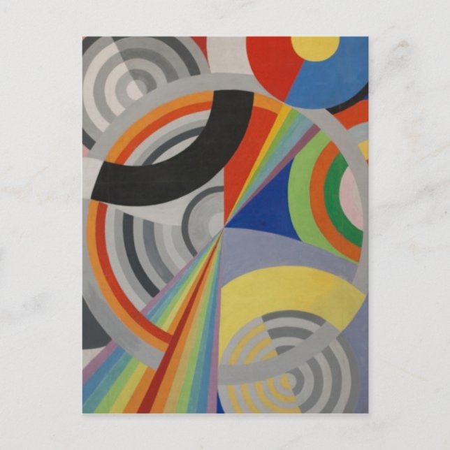 Rythm by Robert Delaunay Postcard (Front)