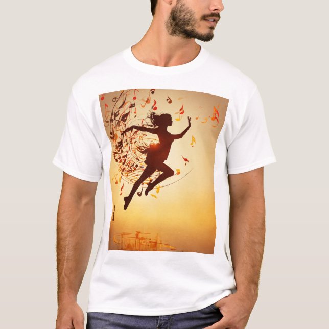 Rythme et Beats Music T-shirt (Devant)