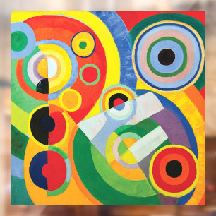 Rythme Joie de Vivre by Robert Delaunay Window Cling