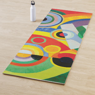 Rythme, Joie de Vivre by Robert Delaunay Yoga Mat