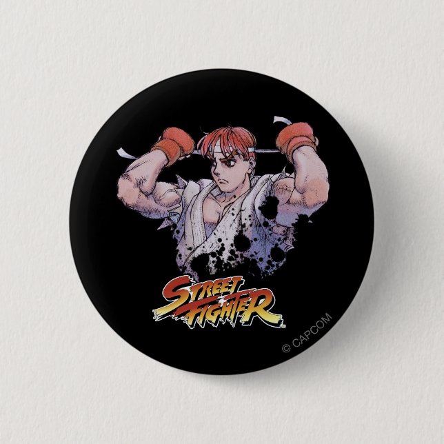 Ryu 2 Inch Round Button (Front)