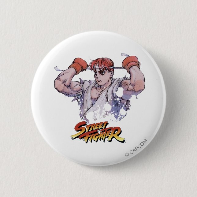 Ryu 2 Inch Round Button (Front)