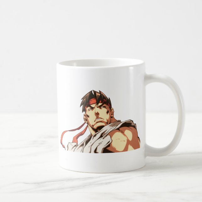 Ryu Close-Up Coffee Mug (Right)