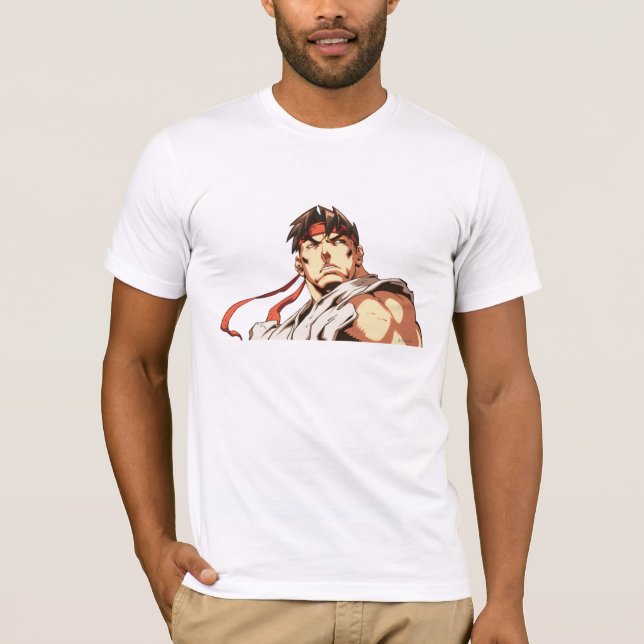 Ryu Close-Up T-Shirt (Front)