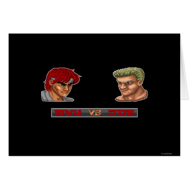 Ryu contre Joe (Devant horizontal)