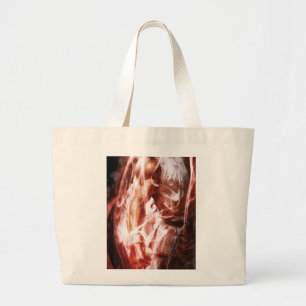 Ryu Glowing Right Arm Large Tote Bag