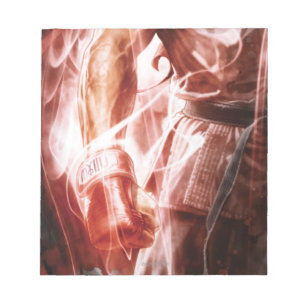 Ryu Glowing Right Arm Notepad