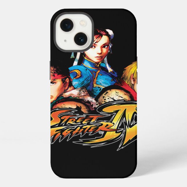 Ryu, Ken & Chun-Li iPhone Case (Back)