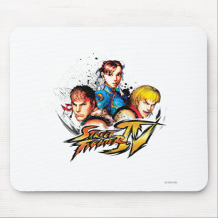 Ryu, Ken & Chun-Li Mouse Pad