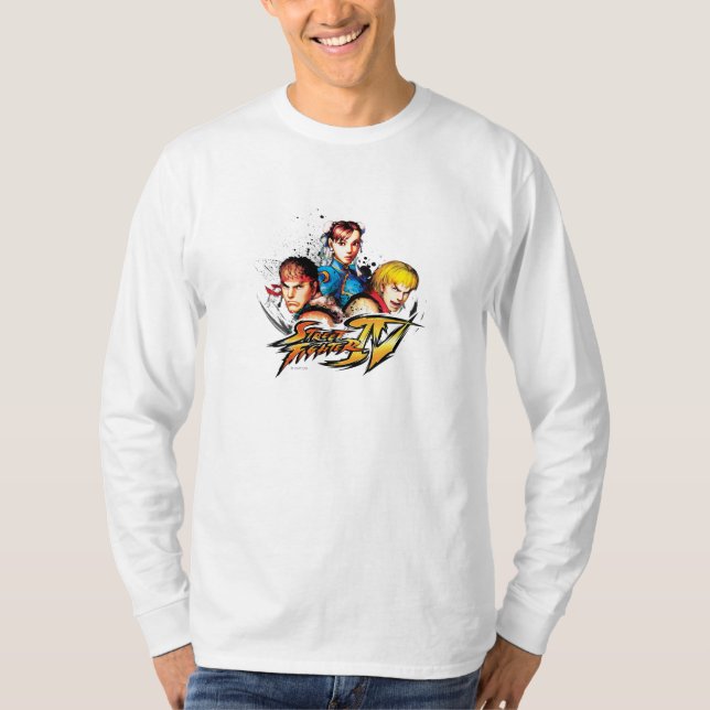 Ryu, Ken & Chun-Li T-Shirt (Front)