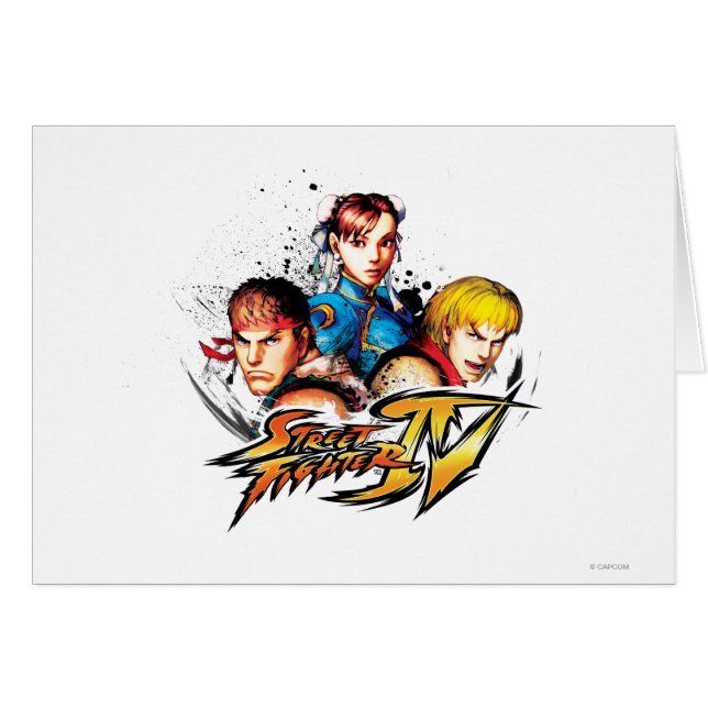 Ryu, Ken et Chun-Li (Devant horizontal)