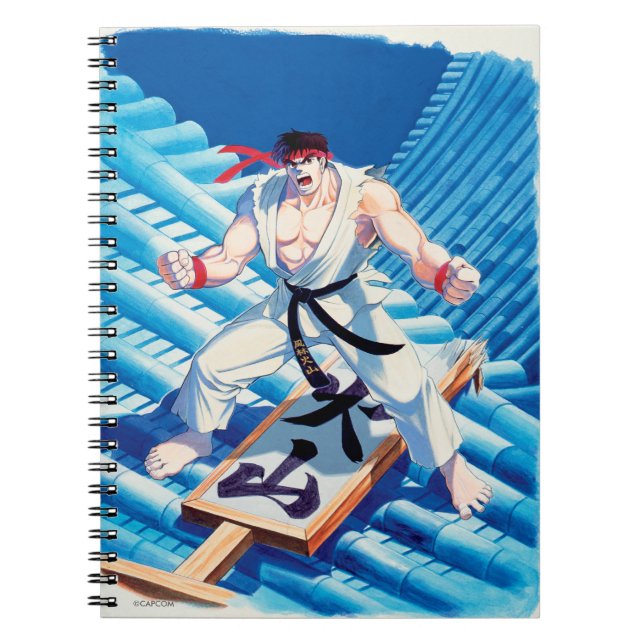 Ryu on Roof Notebook (Front)
