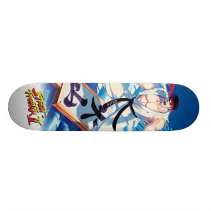 Ryu on Roof Skateboard