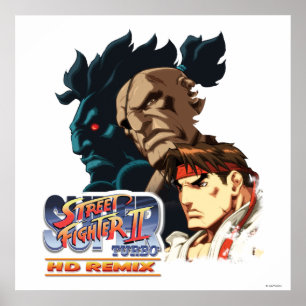 Ryu, Sagat & Akuma Poster