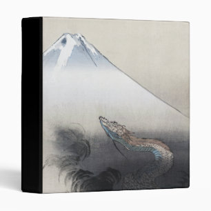 Ryu Shoten: Ascending Dragon over Fuji, Japan Binder
