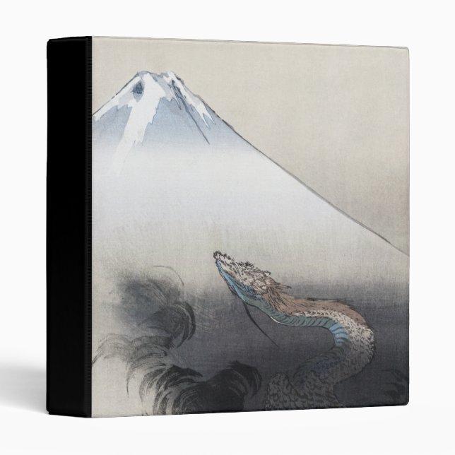 Ryu Shoten: Ascending Dragon over Fuji, Japan Binder (Front/Spine)