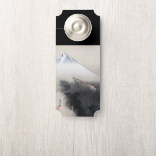 Ryu Shoten: Ascending Dragon over Fuji, Japan Door Hanger