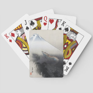 Ryu Shoten: Ascending Dragon over Fuji, Japan Playing Cards