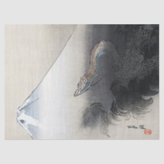 Ryu Shoten: Ascending Dragon over Fuji, Japan Tissue Paper