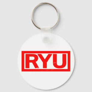 Ryu Stamp Keychain