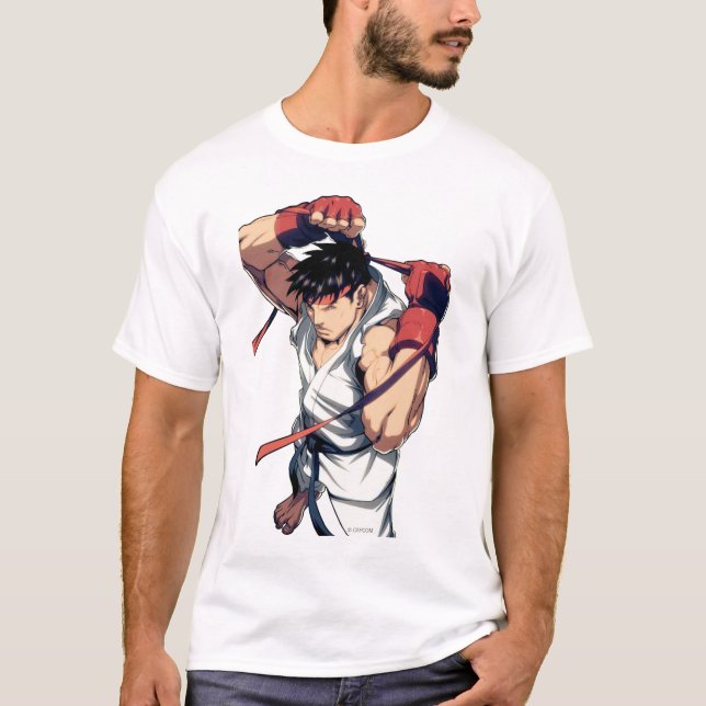 Ryu Tying Headband T-Shirt (Front)