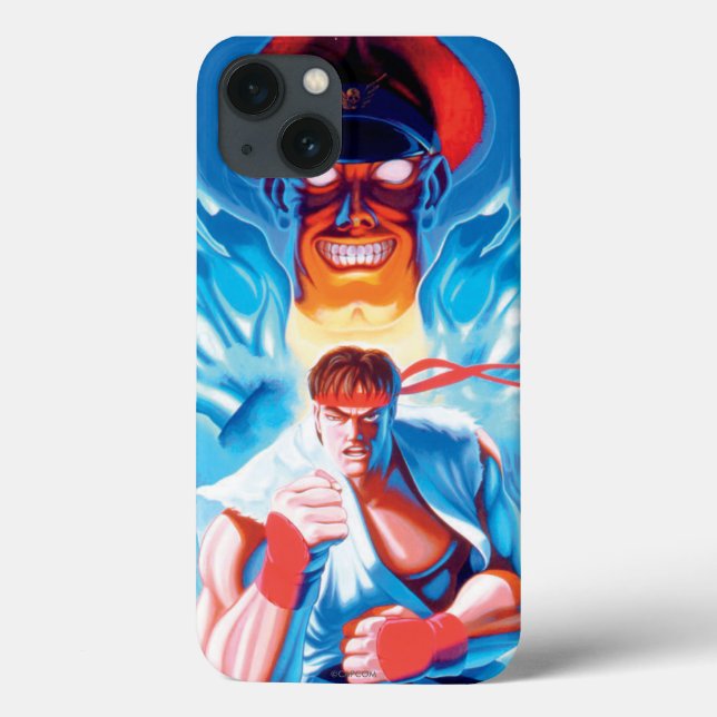 Ryu Versus Bison Case-Mate iPhone Case (Back)