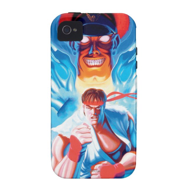 Ryu Versus Bison Case-Mate iPhone Case (Back)