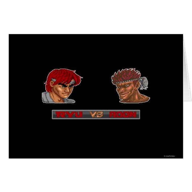 Ryu Vs Adon (Front Horizontal)