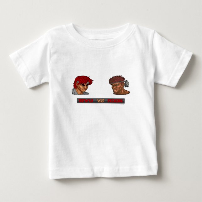 Ryu Vs Adon Baby T-Shirt (Front)
