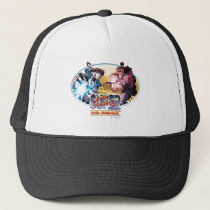 Ryu Vs Akuma Trucker Hat