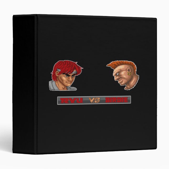 Ryu Vs Birdie Binder (Front/Spine)